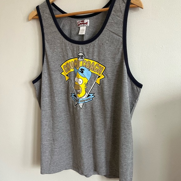 Vintage Homer Simpson Tank Top / 2003 / XL / The Simpsons - Picture 5 of 7